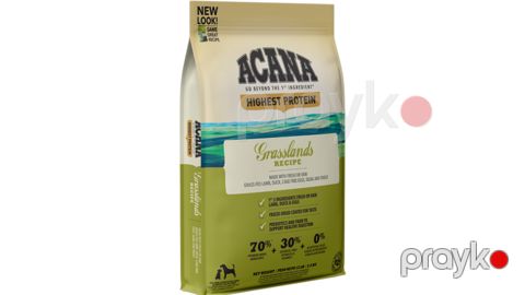 Acana Grasslands корм для собак с ягненком, уткой и яйцами, мешок 11,4 кг — Bakı