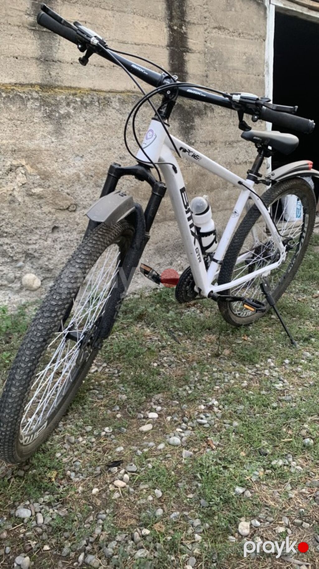 Btmx GTR dağ velosipedi - Rəng: ağ, qara detallarla - Çərçivə — Dağ velosipedləri, Tərtər (5)