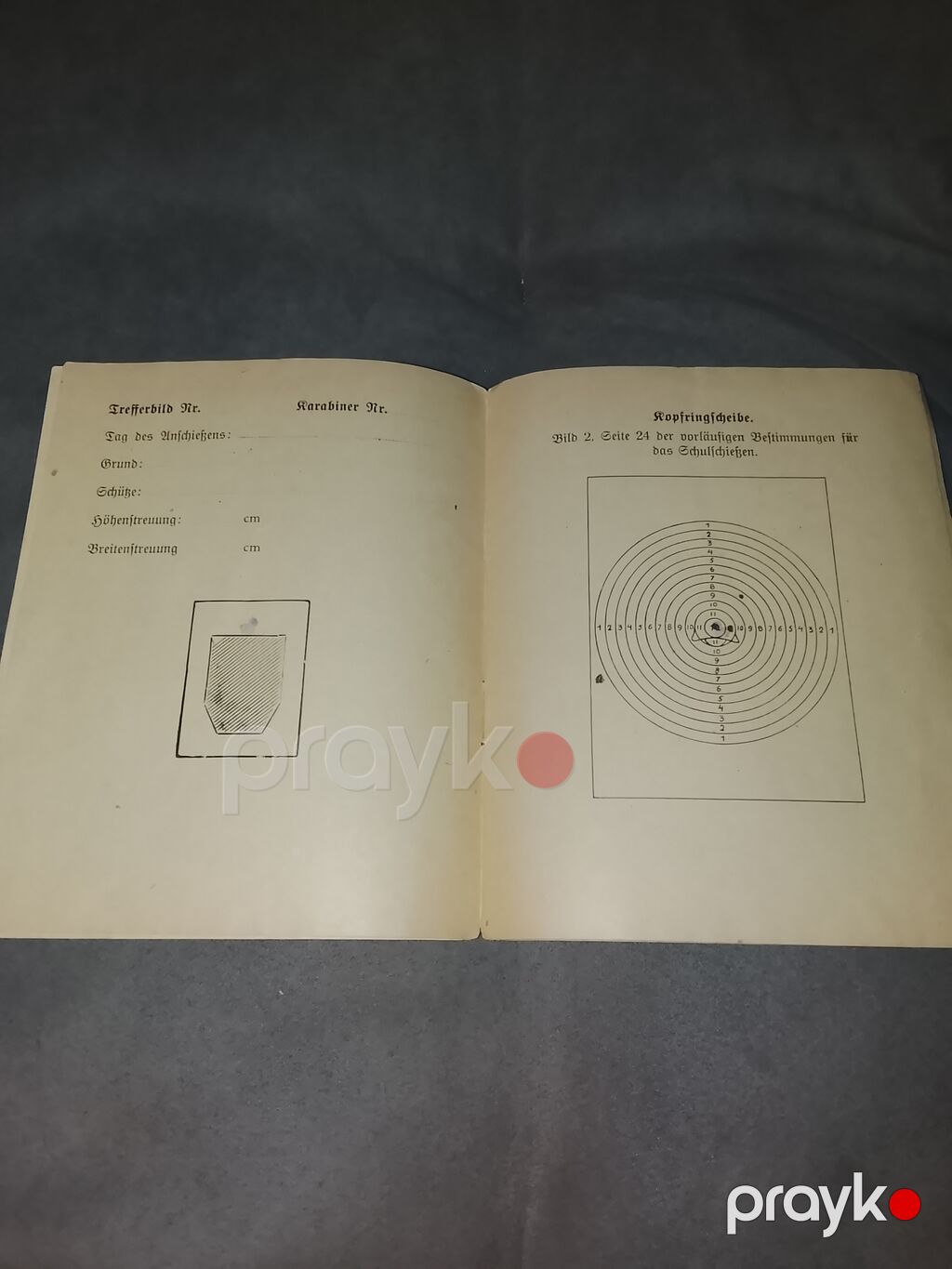 100 Yaşdan Çox Tarixi Olan Orijinal Alman Atıcılıq Kitabçası — Digər, Bakı (4)