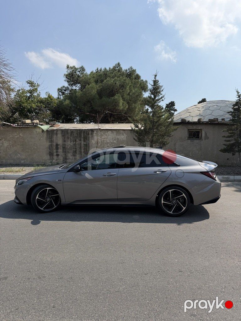 Hyundai Elantra N Line, 1.6 L, 2021 il, 78 000 km — Avtomobillər, Bakı (5)