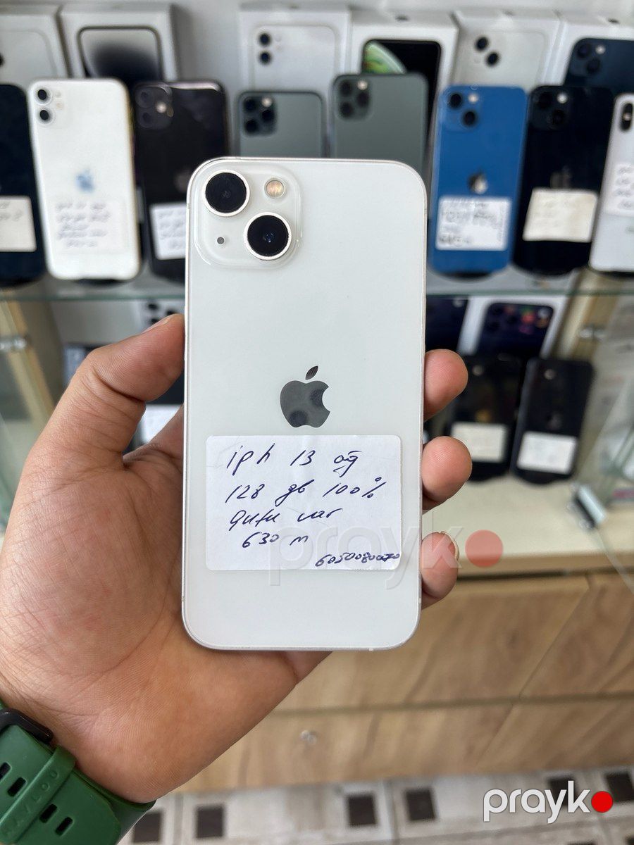 Apple iPhone 13 Starlight 128GB/4GB — Smartfonlar, Bakı (3)