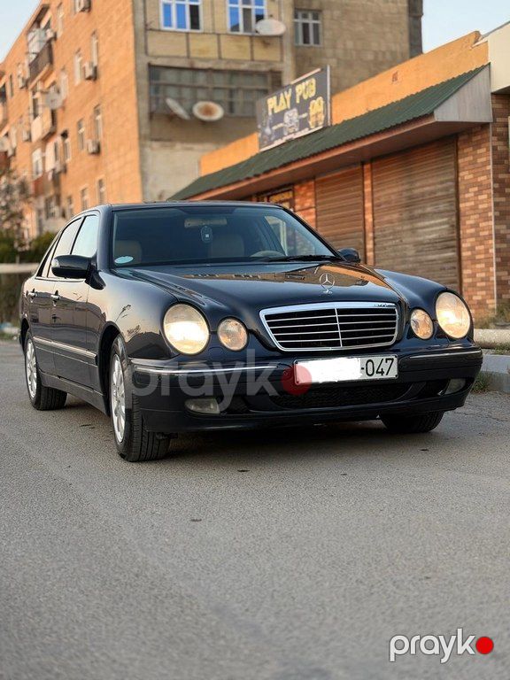 Mercedes E 270, 2.7 L, 2001 il, 425 486 km — Avtomobillər, Bakı (7)