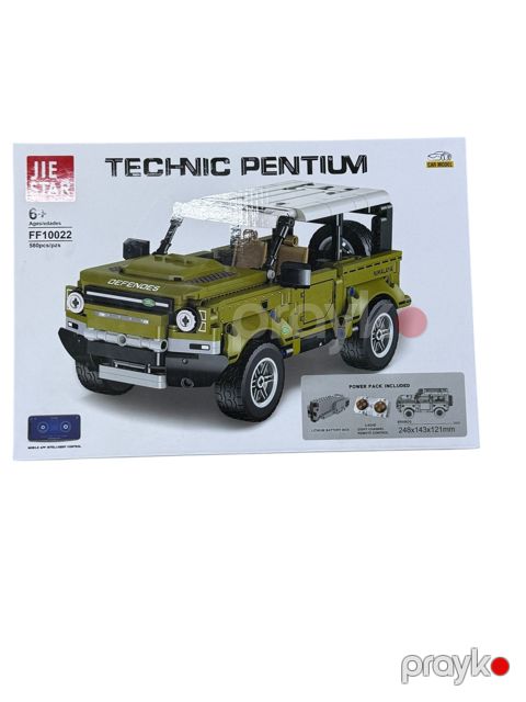 Konstruktor JIE Star Technıc Pentıum FF10022, 580 hissə — Bakı