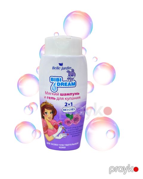Uşaqlar üçün şampun-gel Belle Jardin Bibi Dream Роза 300 ml — Bakı
