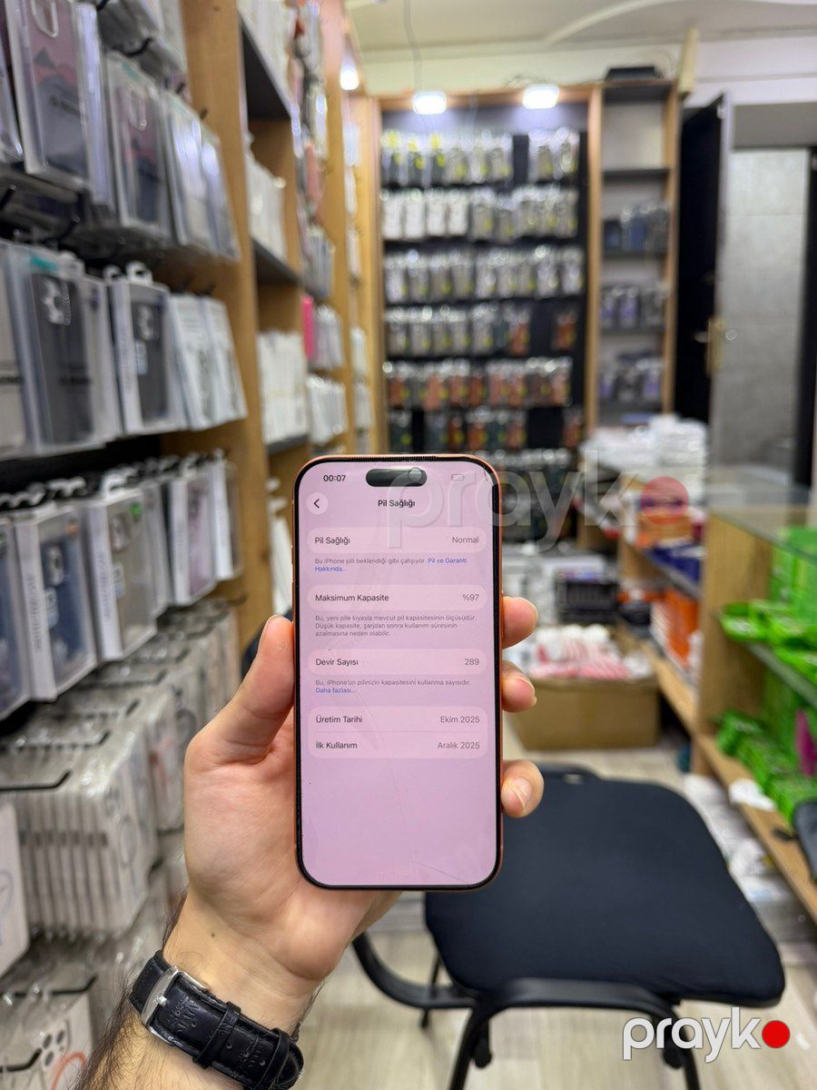 Apple iPhone 17 Pro Cosmic Orange 256GB/12GB — Smartfonlar, Bakı (2)