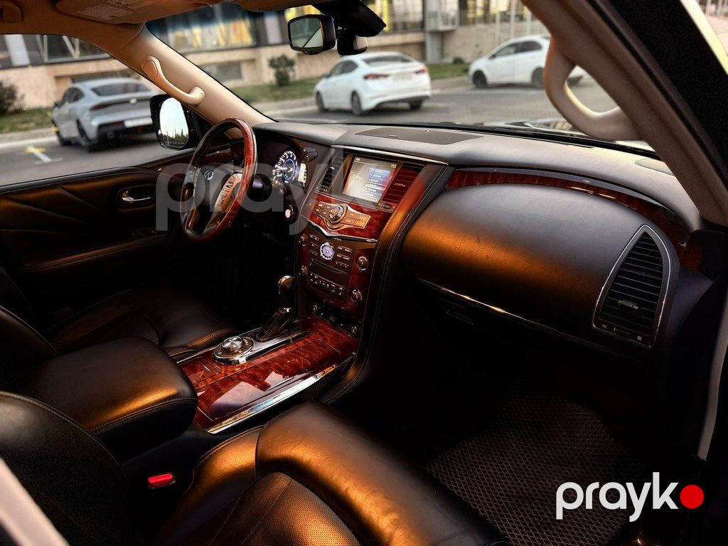 Infiniti QX80, 5.6 L, 2017 il, 193 000 km — Avtomobillər, Gəncə (12)