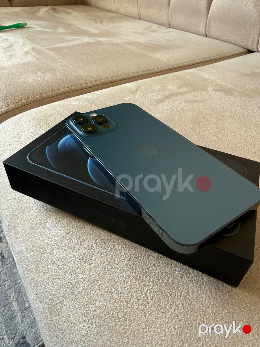 Apple iPhone 12 Pro Max Pacific Blue 128GB/6GB — Smartfonlar, Bakı (4)