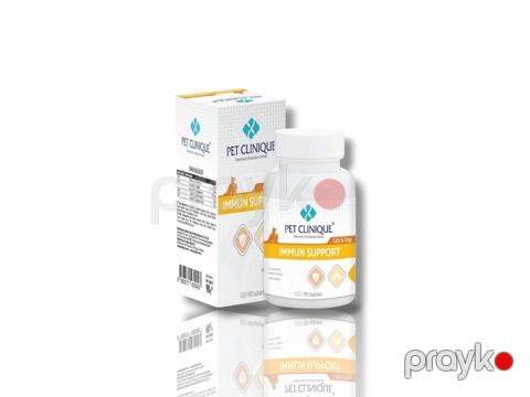 Bioloji aktiv əlavə pişiklər və itlər üçün Pet Clinique Immun Support, immunitet sistemini gücləndirmək üçün 5 həb — Bakı