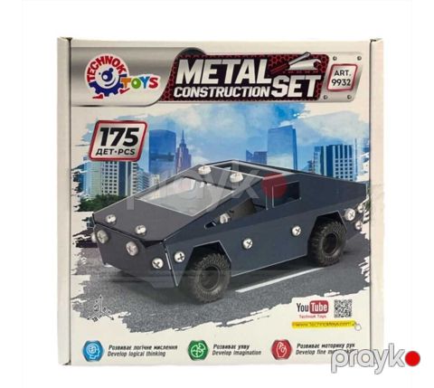 Konstruktor Dəmir 9932, metal, 5+ yaş, 175 hissə - DK-9932 — Bakı