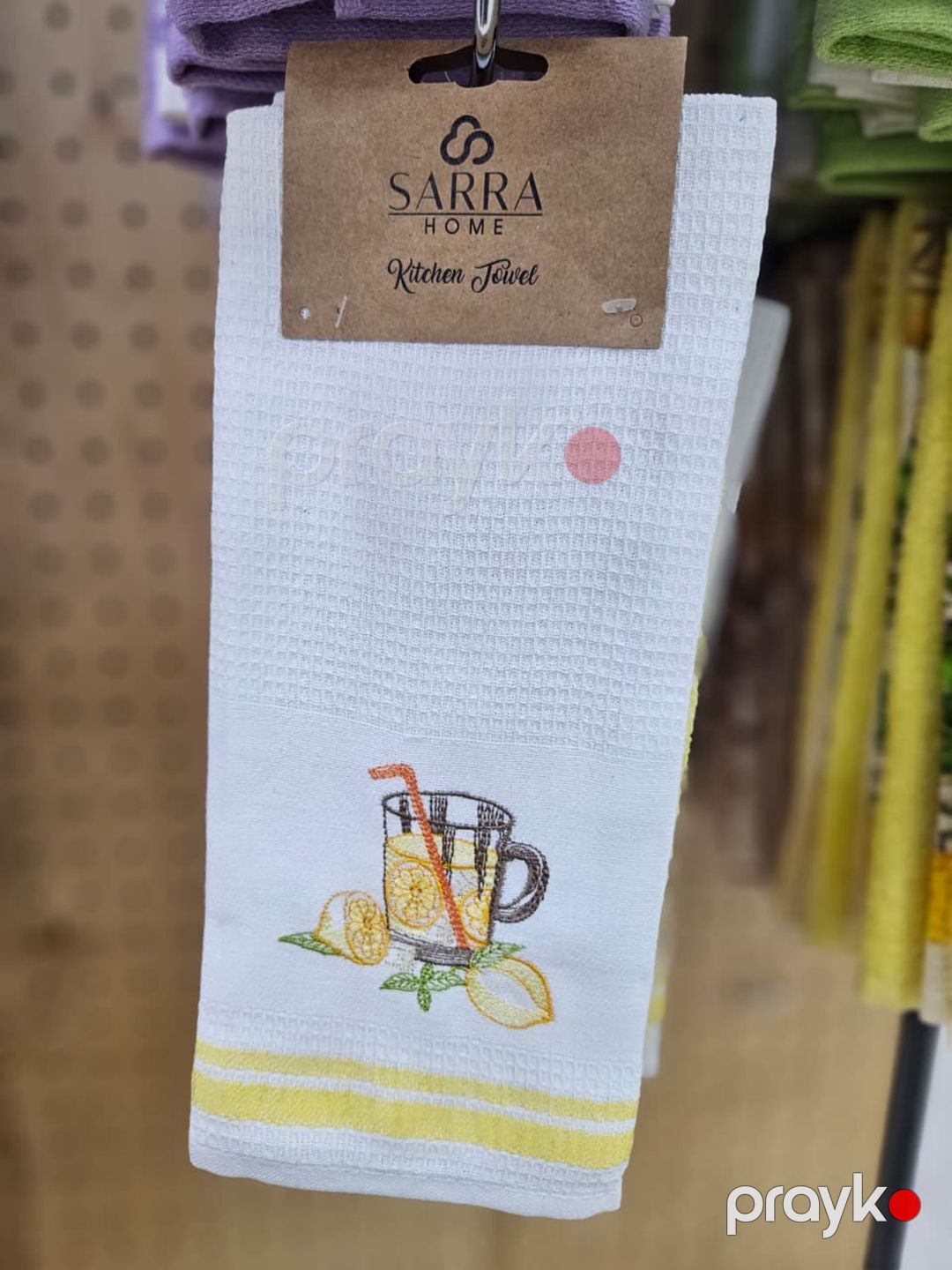 Mətbəx dəsmalı Sarra Home NE109, ikili, pambıq, ağ — Mallar, Bakı (2)
