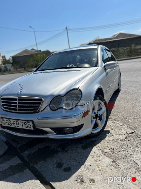 Mercedes C 180, 1.8 L, 2005 il, 282 690 km — Avtomobillər, Quba (4)