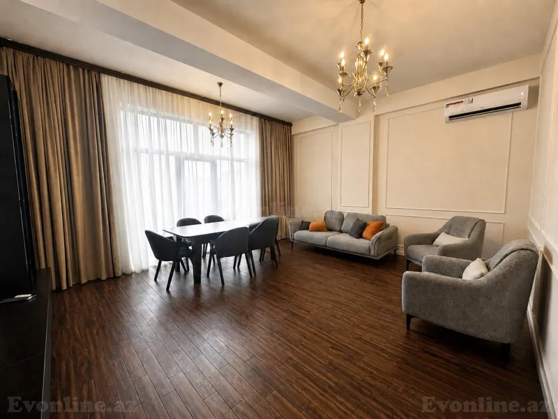 Kirayə verilir 3 otaqlı Mənzil Yeni tikili 120 m² Bakı, Nəsimi r., 28 May m — Mənzil, Bakı (5)