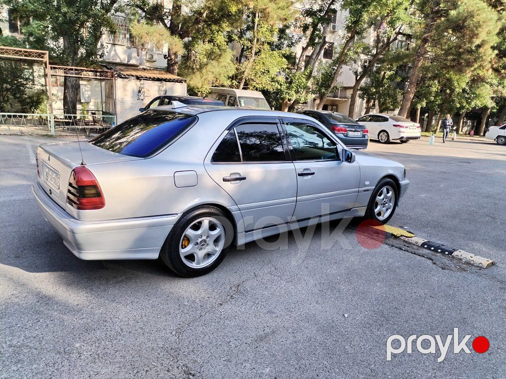 Mercedes C 180, 1.8 L, 1998 il, 350 000 km — Avtomobillər, Bakı (4)