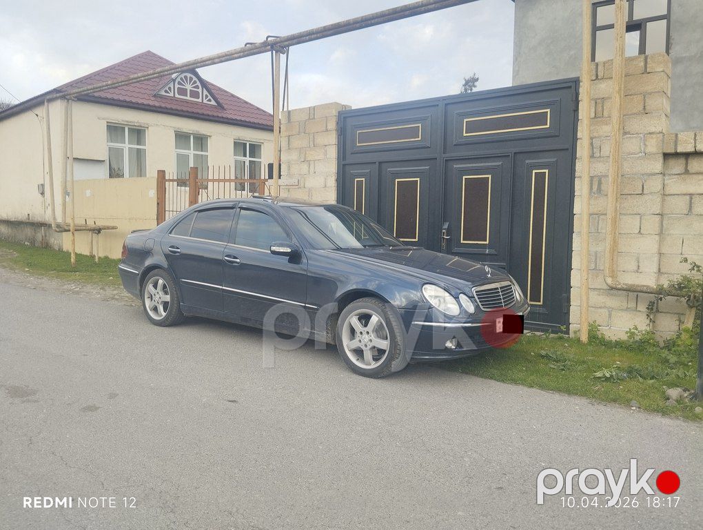 Mercedes E 220, 2.2 L, 2002 il, 323 000 km — Avtomobillər, Bakı (3)