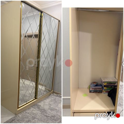 Dehliz dolabi 350 azn. Yaxsi veziyyetdedir. Olcusu 2,30×1,60m. Unvan