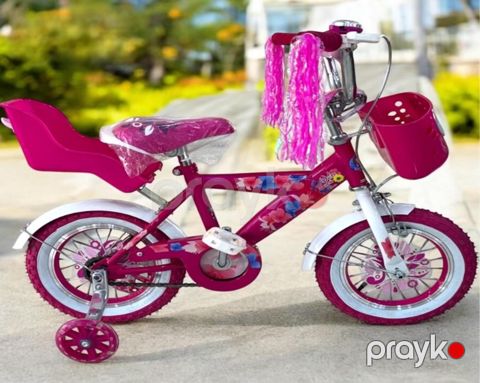 Uşaq velosipedi BB-606, 12", çəhrayi — Bakı