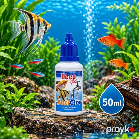 Akvarium üçün maye Deep AntiClor 50 ml — Bakı
