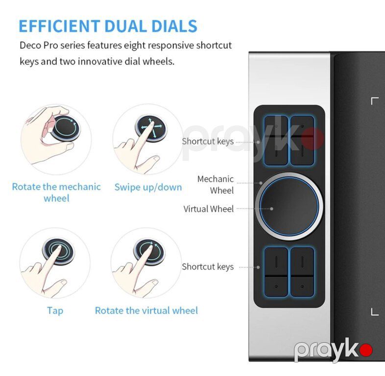 Qrafik planşet "Xp-pen Deco PRO MW" — Planshetlər, Bakı (2)
