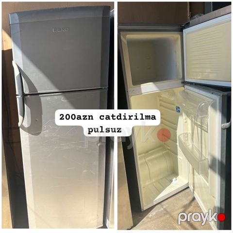 Beko iki qapılı soyuducu - Üst kamera dondurucu, alt kamera soyuducu — Bakı