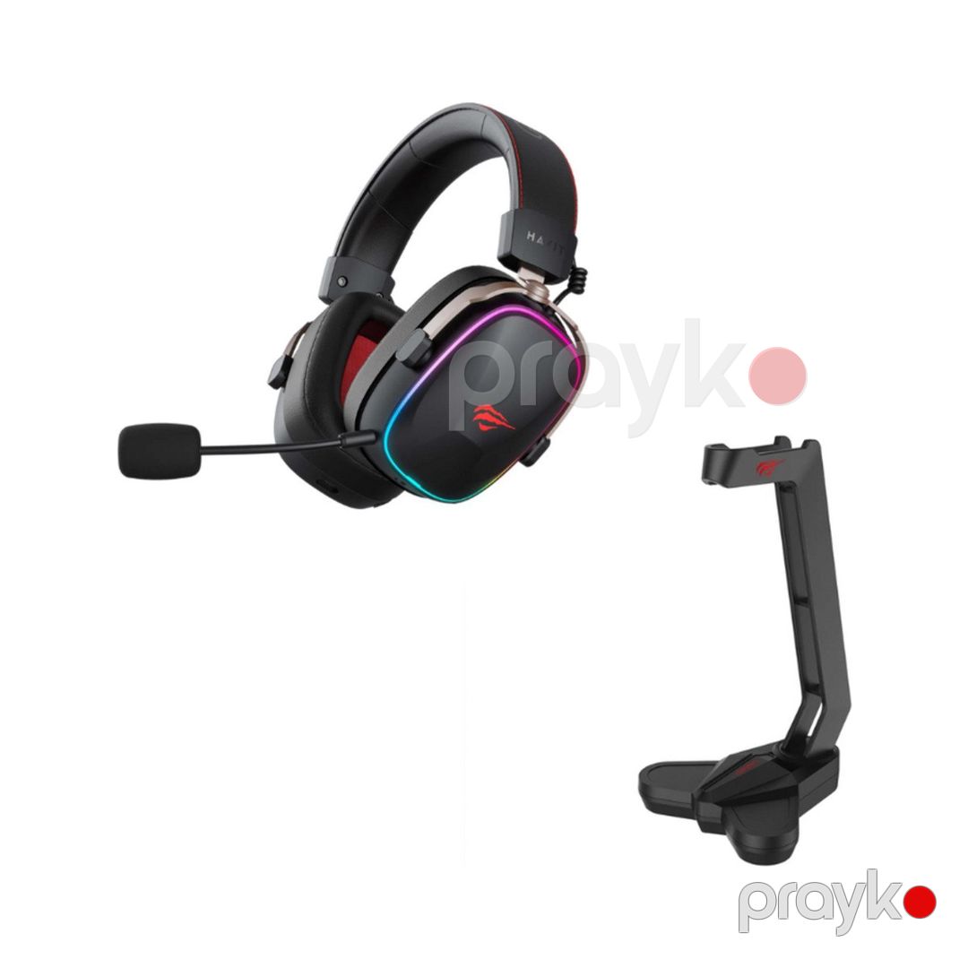 Havit kombo - Havit H2039BG Gaming qulaqlıq + Havit HY505 Gaming Stands (HAV-QS-153) — Səs texnikası, Bakı (2)