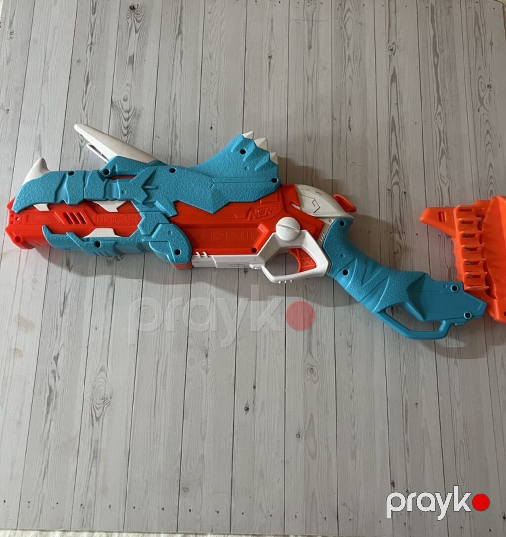 Məhsul: Nerf DinoSquad – “Rex” tərzli köpük ox atan blaster — Oyuncaq silahları, Bakı (3)