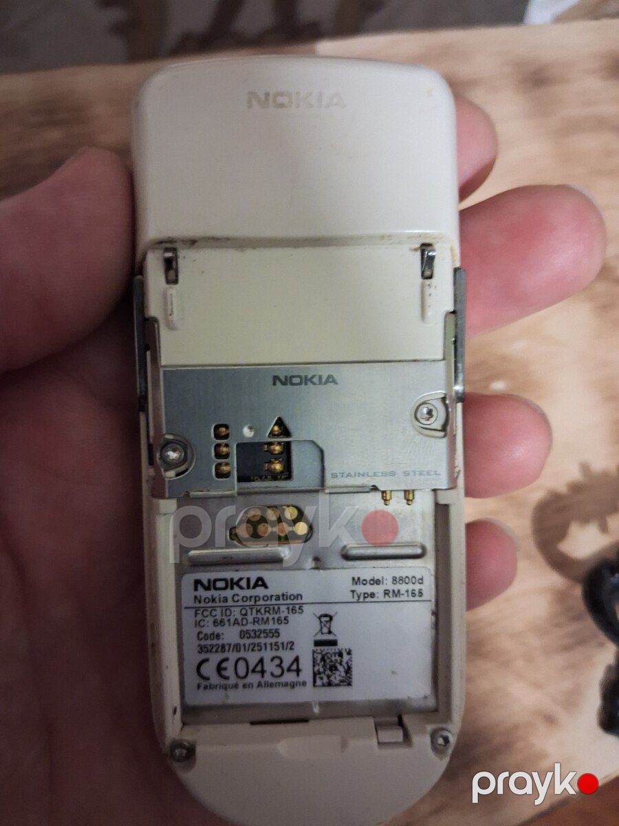 Nokia 8800 Silver — Smartfonlar, Bakı (9)