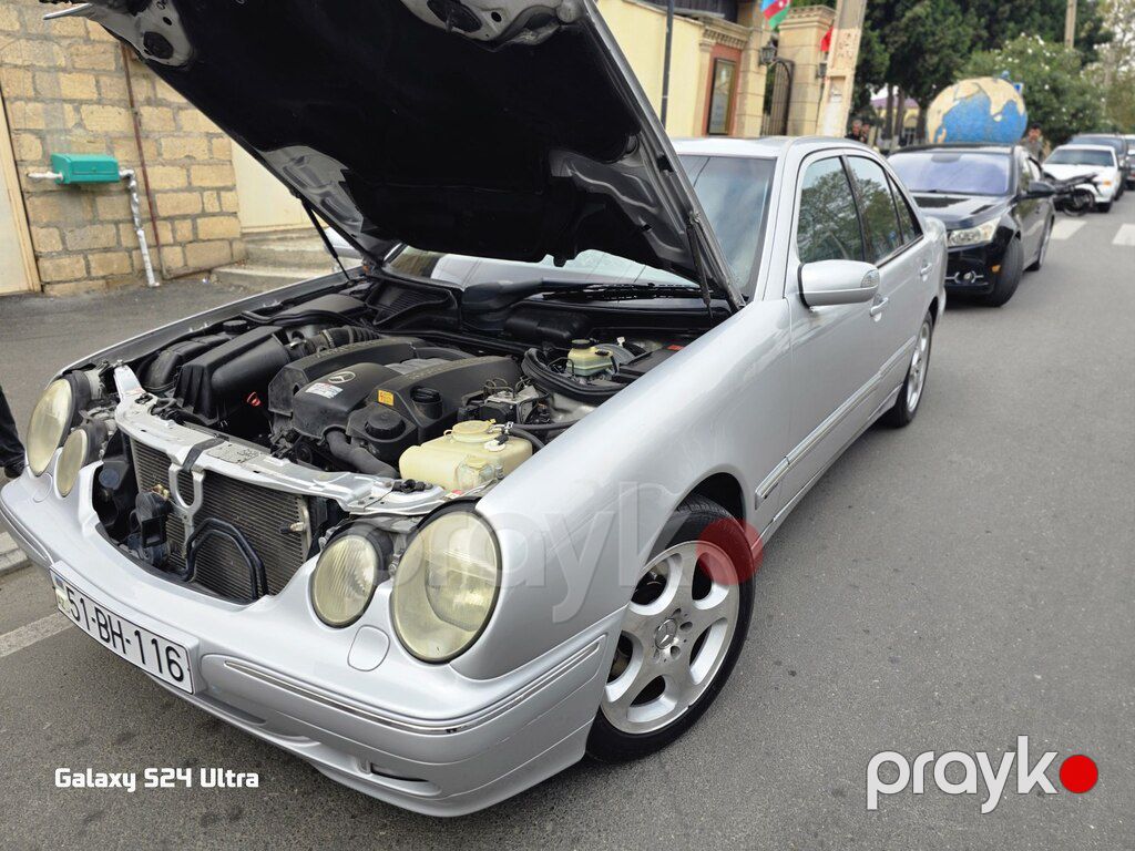 Mercedes E 280, 2.8 L, 2001 il, 436 071 km — Avtomobillər, Gəncə (12)