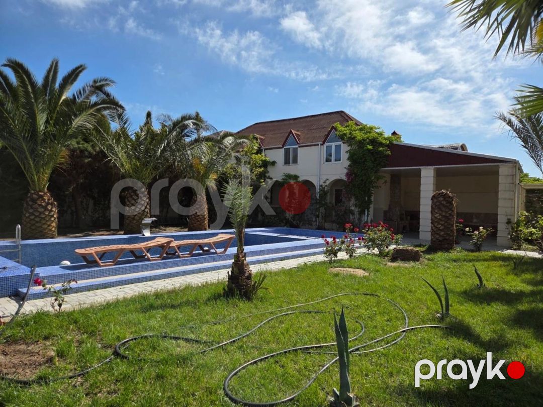 İcarəyə verilir 6 otaqlı həyət evi/bağ evi 400 m² — Ev, villa, Bakı (6)