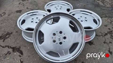 R18 Mercedes W210 orjinal disklər idealdır çat svarka yoxdur barter — Bakı