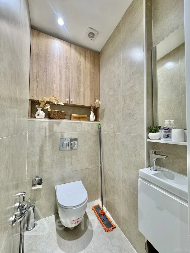4 otaqlı mənzil, 185 m², Süleyman Vəzirov küçəsi — kirayə — Mənzil, Bakı (9)