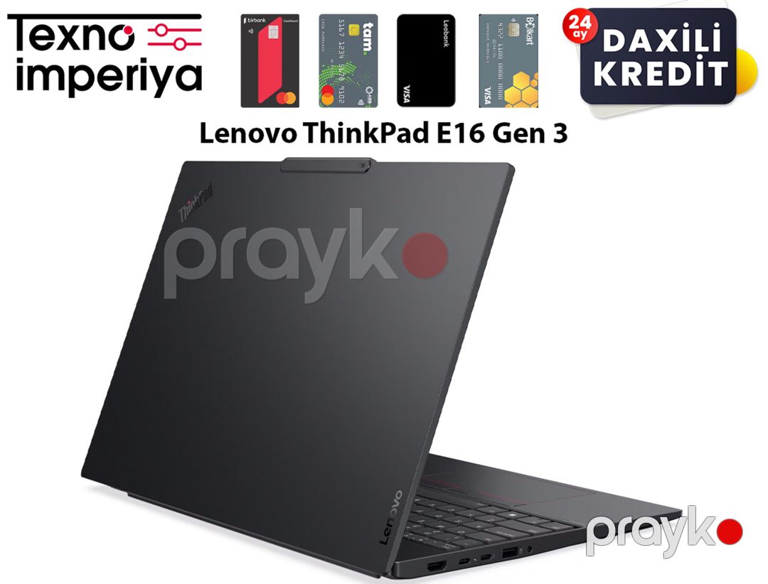 Lenovo ThinkPad E16 Gen 3 21SR0033US — Noutbuklar, Bakı (5)