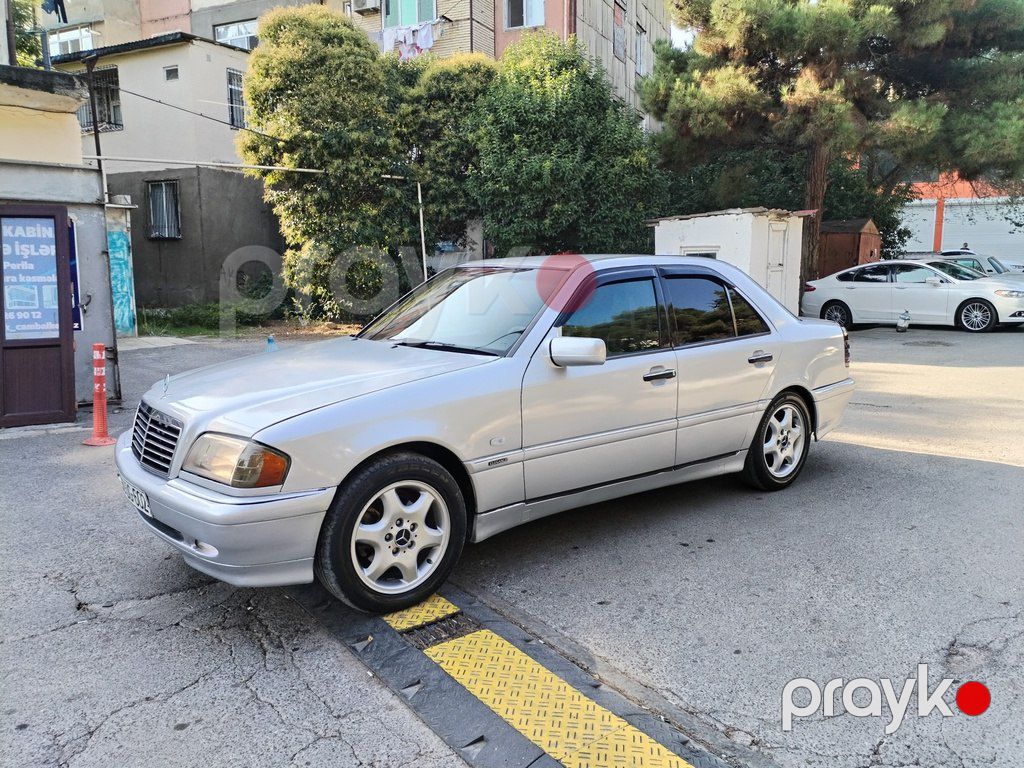 Mercedes C 180, 1.8 L, 1998 il, 350 000 km — Avtomobillər, Bakı (5)