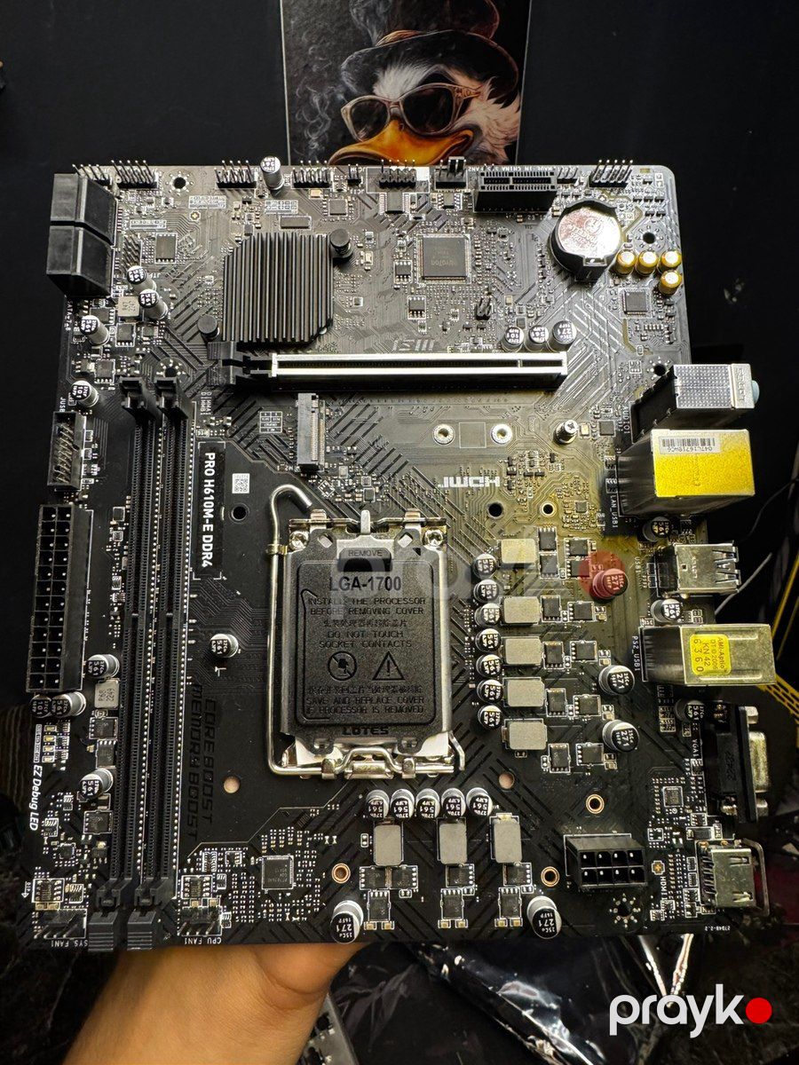 Ana plata MSİ H610 — Kompüterlər və noutbuklar, Bakı (4)