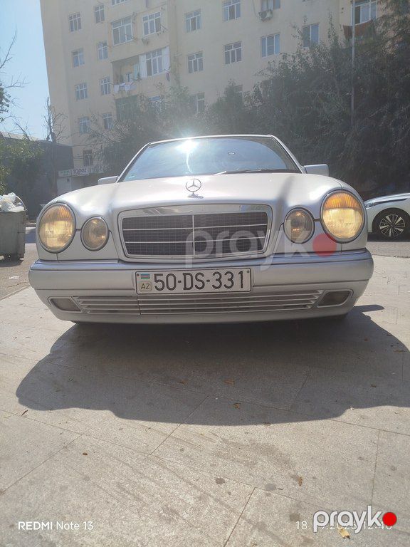 Mercedes E 230, 2.3 L, 1996 il, 323 523 km — Avtomobillər, Sumqayıt (2)