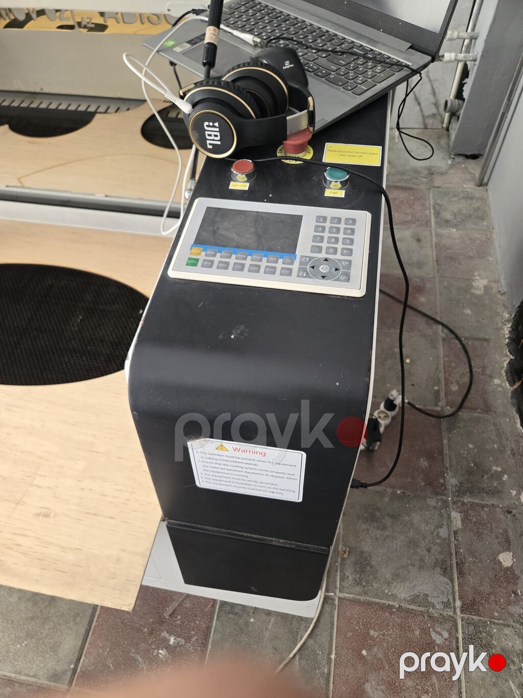 CO2 lazer kəsim və oyma avadanlığı - Geniş iş sahəsi olan qapalı — Stanoklar, Mingəçevir (2)