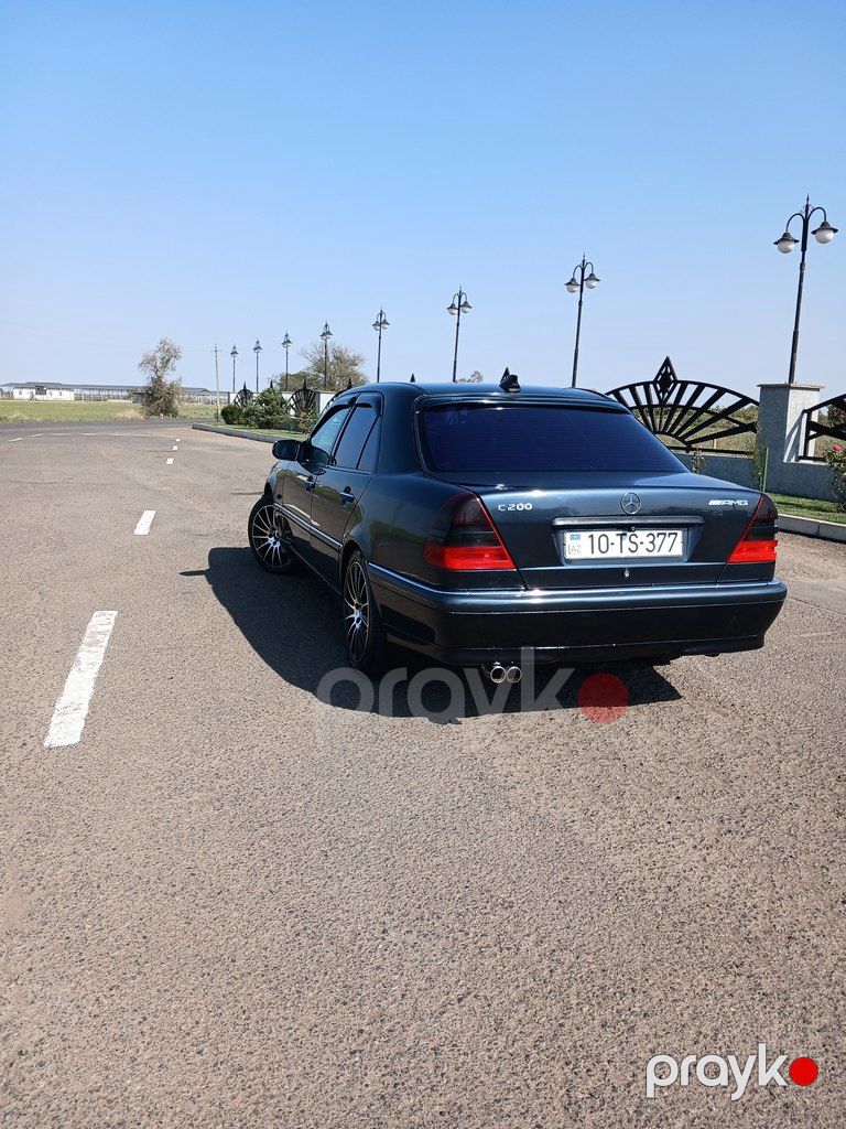 Mercedes C 200, 2.0 L, 1999 il, 429 638 km — Avtomobillər, Biləsuvar (7)