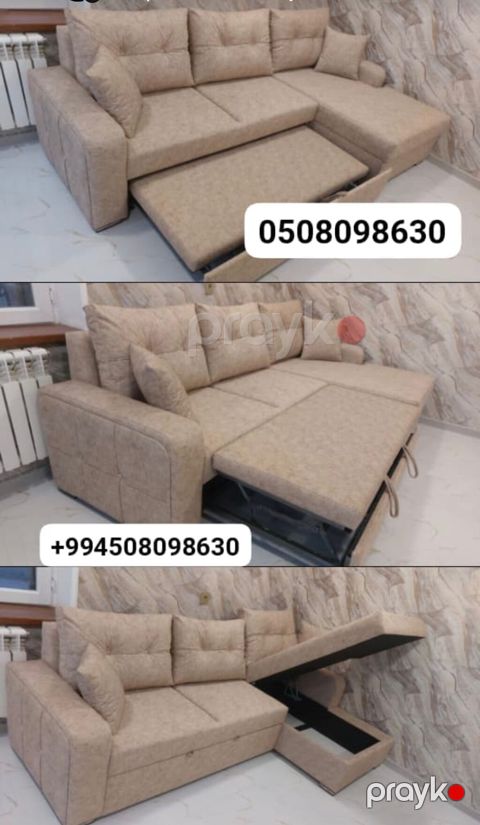 Künc divan, Qonaq otağı üçün, Parça, Bazalı, Açılan, Takos — Digah