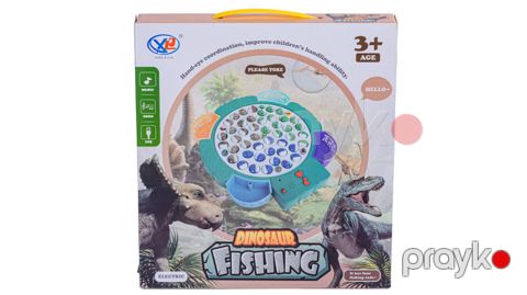 İnkişaf etdirən oyuncaq Dinosaur Fishing B8202589-5, 35x32 sm, 3+ yaş — Bakı