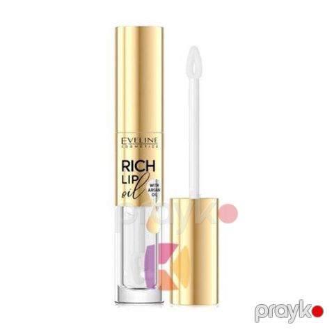 Dodaq yağı Eveline Cosmetics Rich Lip Oil Kokos, 4.5 ml — Bakı