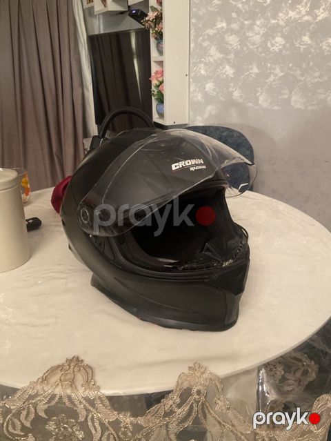 Crown Racing modul tipli motosiklet dəbilqəsi salam 2 aydı alınıb 180 — Bakı