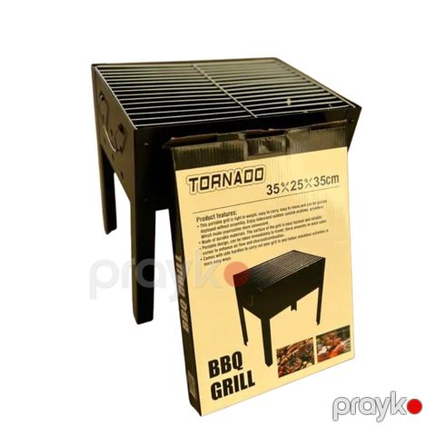 Manqal BBQ, Tornado, Qatlama, Metal, Qara — Bakı