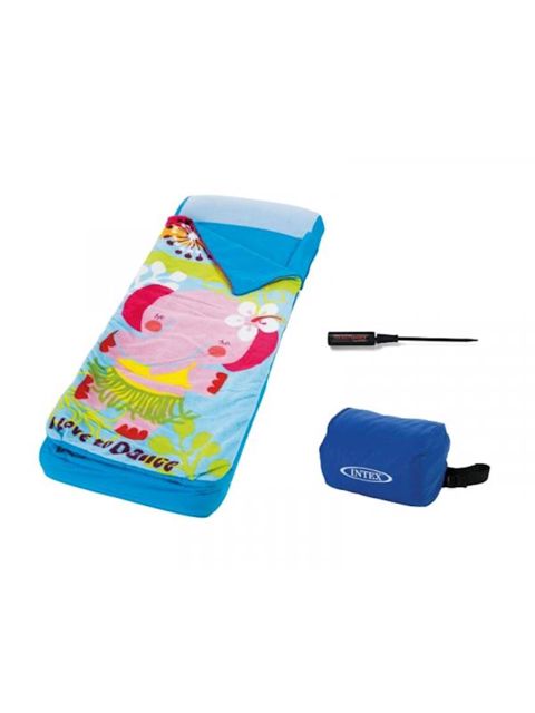 Uşaq üçün şişmə döşək Intex Hula Elly 66802, göy, 152x64x20 sm — Bakı