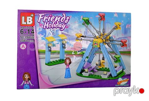 Konstruktor Friends Holiday L2255888102A, 3+ yaş, 238 hissə — Bakı