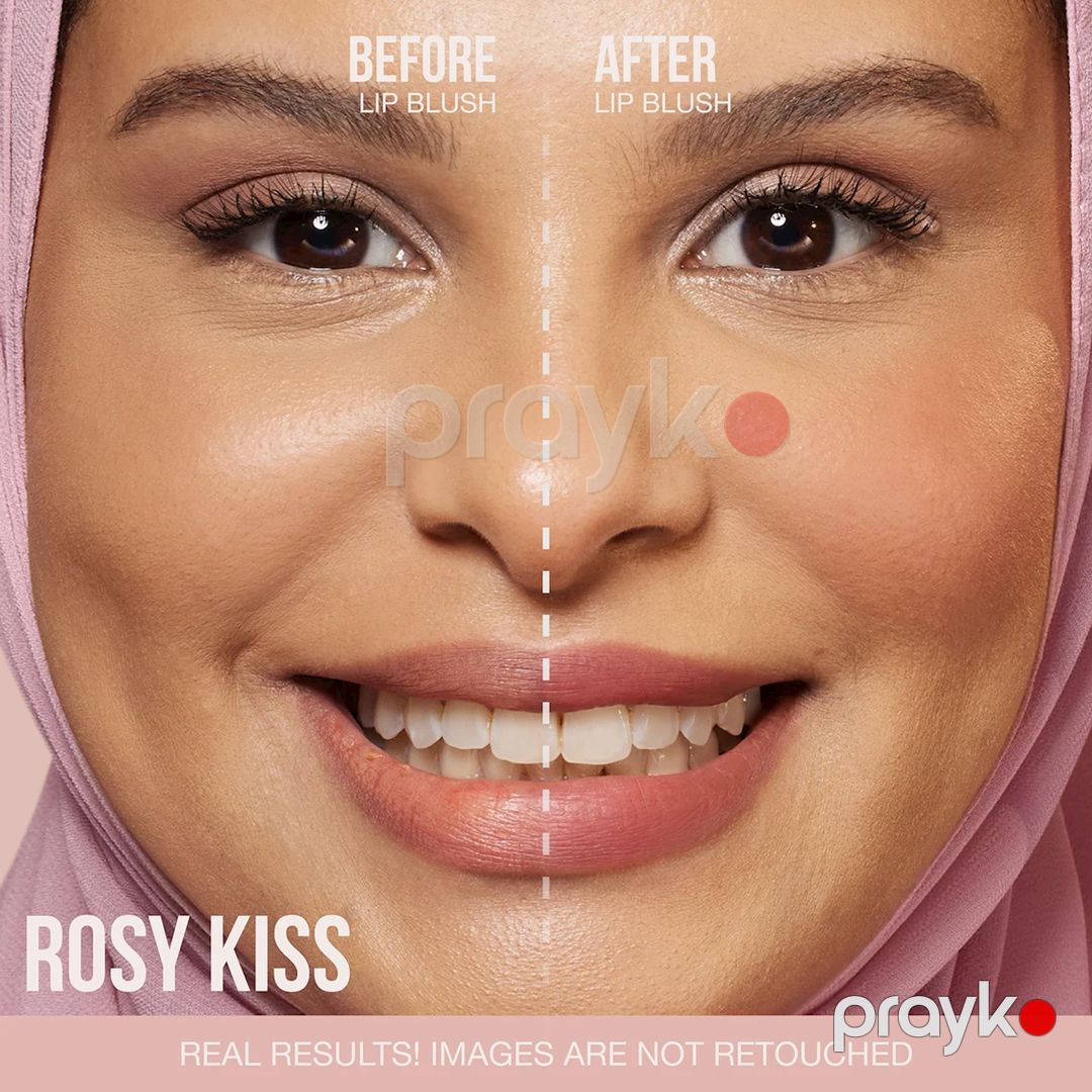 Maye dodaq boyası Huda Beauty Cream Lip & Cheek Stain Rosy Kiss 6 ml — Mallar, Bakı (2)