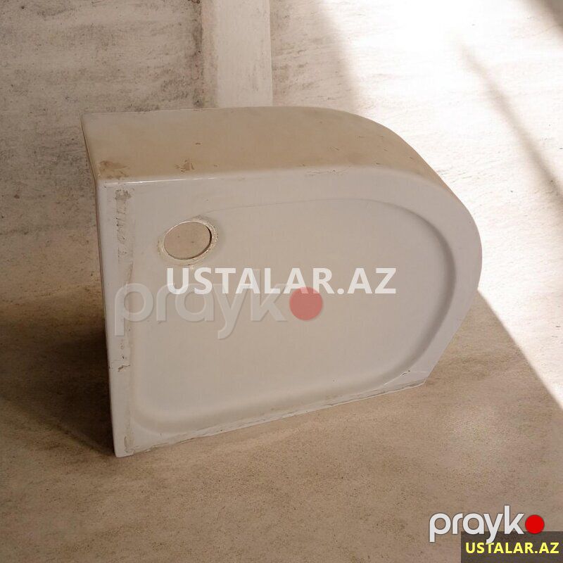 Duşaltı, poddon — Santexnika və kommunikasiyalar, Bakı (2)