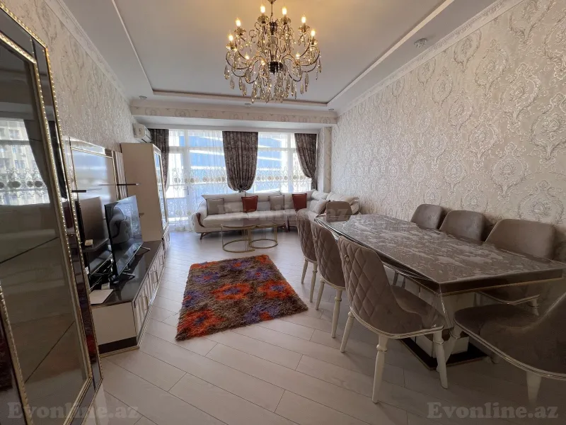 Kirayə verilir 2 otaqlı Mənzil Yeni tikili 105 m² Bakı, Nəsimi r., Nizami m — Mənzil, Bakı (2)