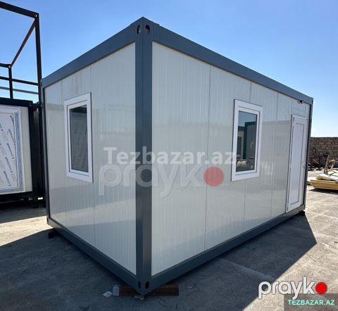 Sanuzelli ofis konteyneri — Bakı