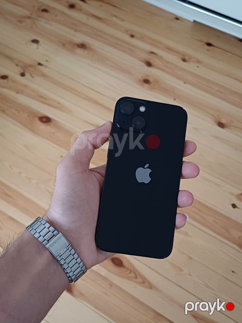 IPhone 13, 128 GB, Midnight, Zəmanət, Face ID, Sənədlərlə — Mingəçevir