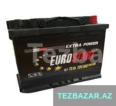 evrostar 12 v 75 ah akkumulyator — Bakı