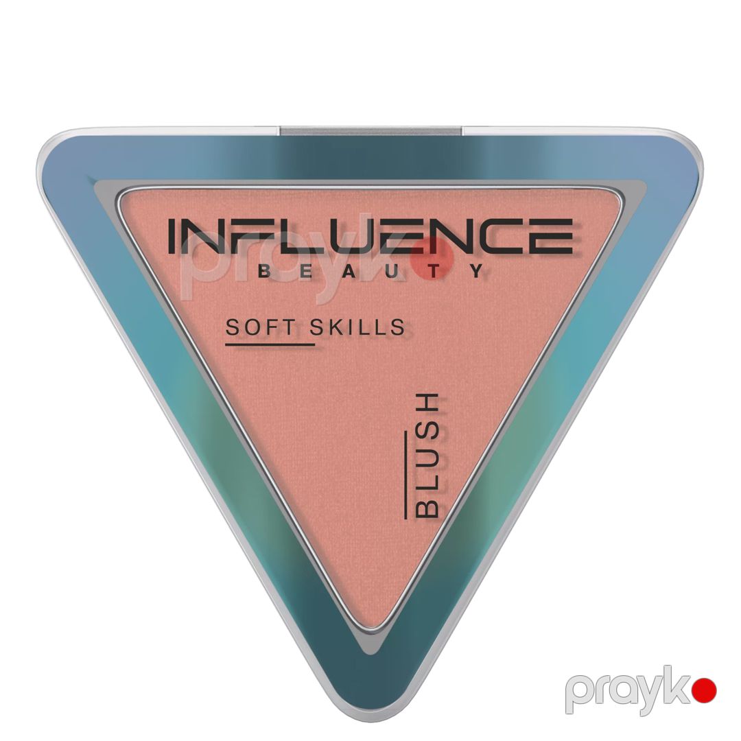 Kompakt ənlik Influence Beauty Soft Skills 02 Coral Empathy, 3 q — Mallar, Bakı